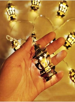 Generic 1pc Ramadan String Light With 10pcs Lamp Shaped Bulb  - Image 3