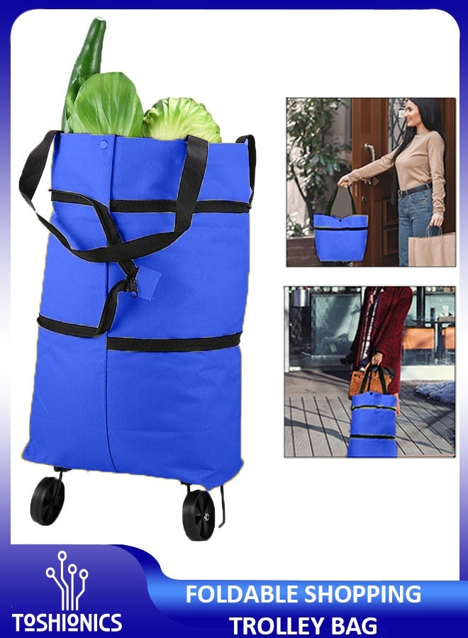 توشيونيكس حقيبة تسوق قابلة للطي وقابلة لإعادة الاستخدام قابلة للطي - Image 1