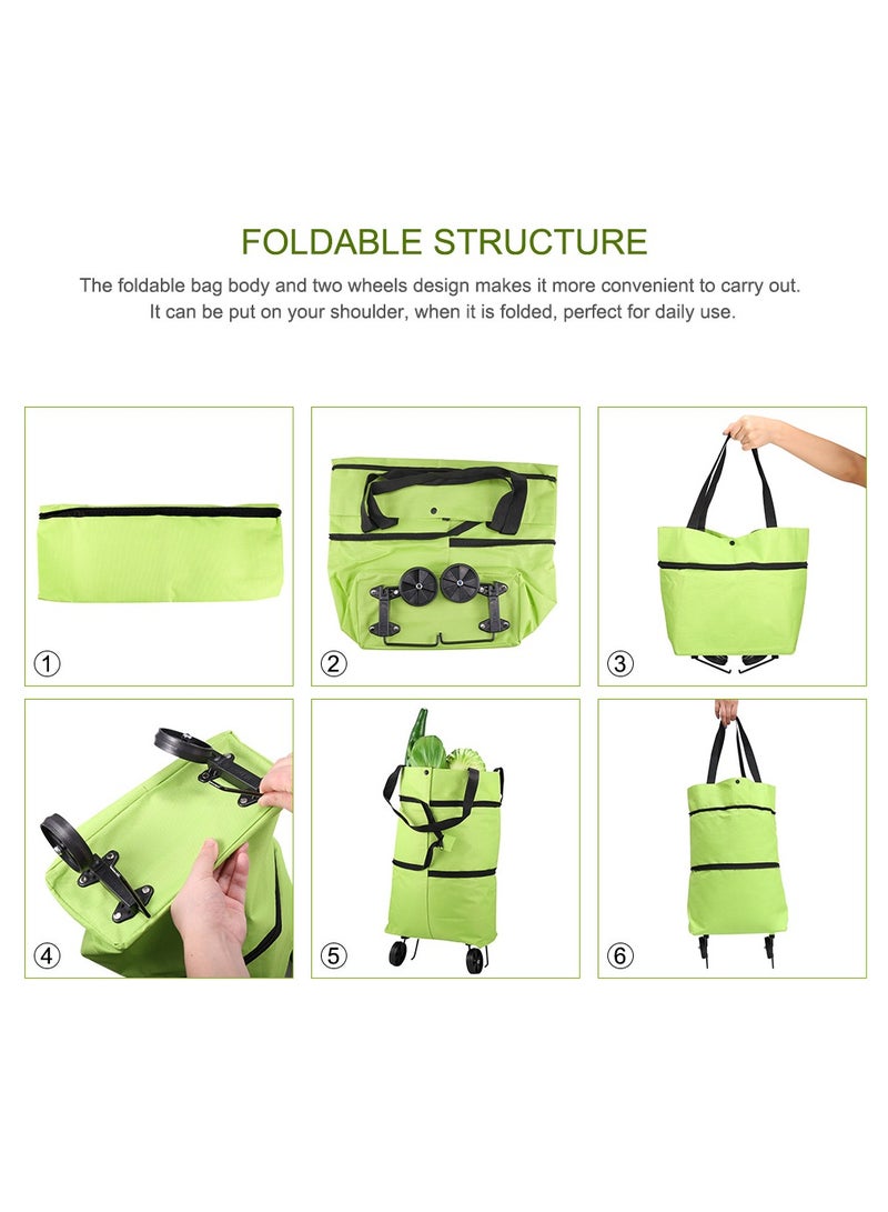 توشيونيكس حقيبة تسوق قابلة للطي وقابلة لإعادة الاستخدام قابلة للطي - Image 2