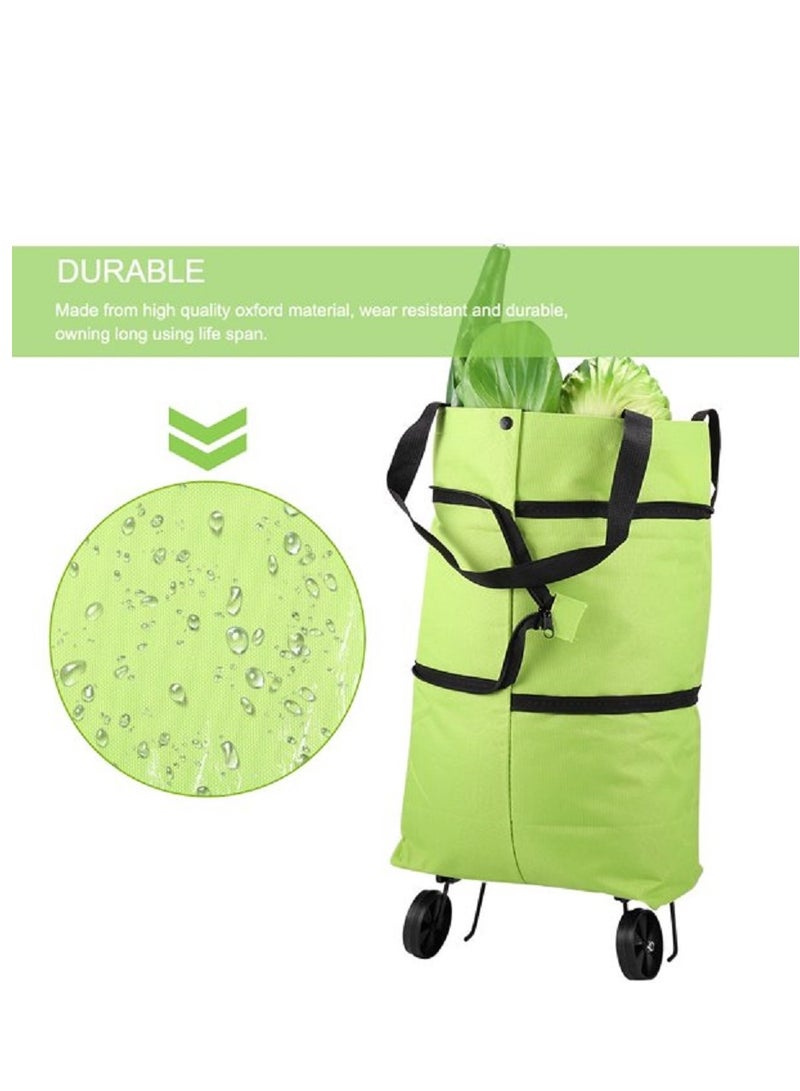 توشيونيكس حقيبة تسوق قابلة للطي وقابلة لإعادة الاستخدام قابلة للطي - Image 5