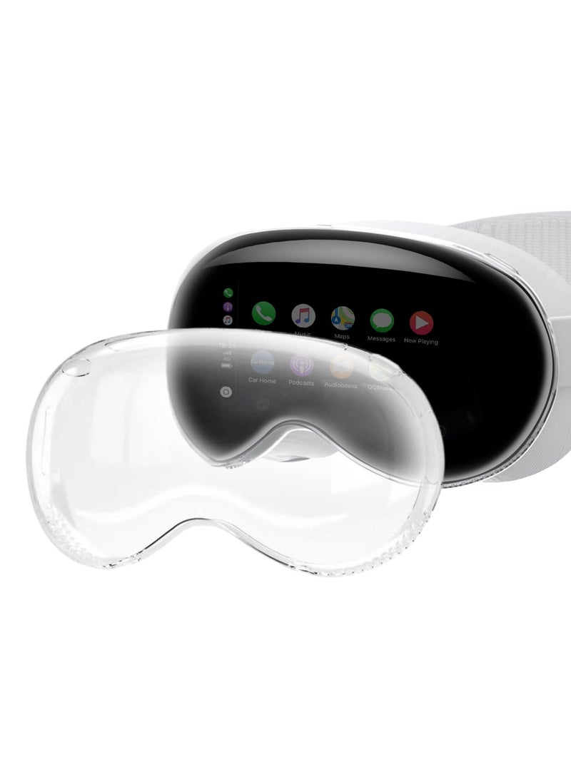 Generic - Apple Vision Pro TPU Case - Slim, Shockproof, Crystal Clear Protective Cover for VR Headset Accessories, Ultimate Style & Defense - Image 1