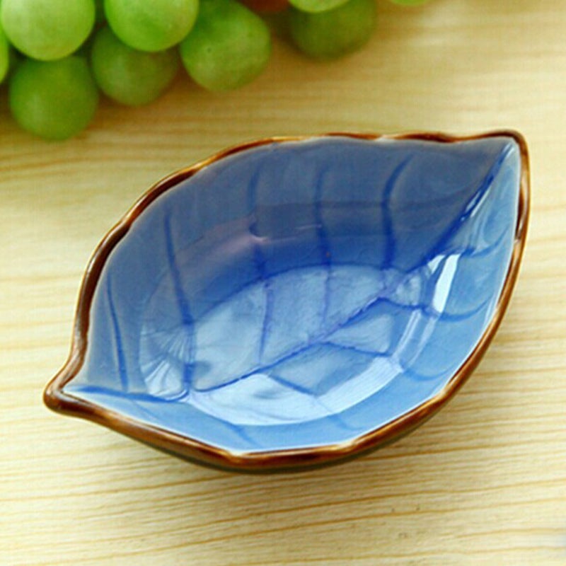 Mini Leaf Shaped Dessert Appetizer Plates ( ) - Image 2