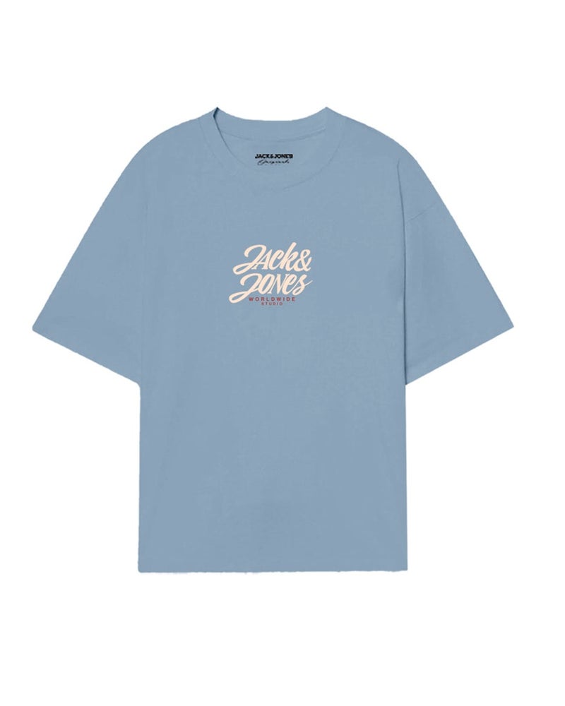 JACK & JONES Jortavira Crew Neck Printed T-Shirt 