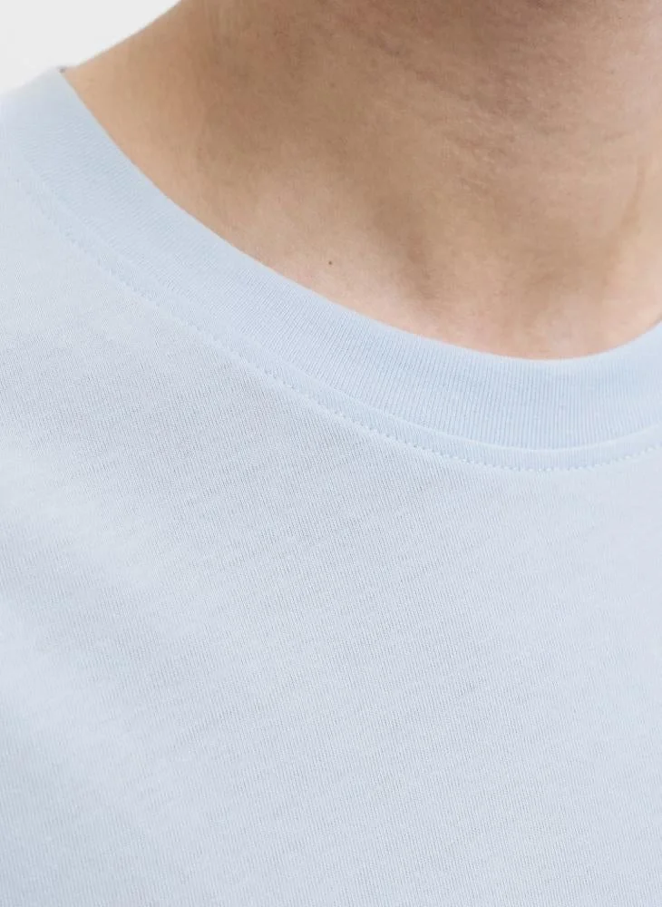 JACK & JONES Logo Crew Neck Regular Fit T-Shirt