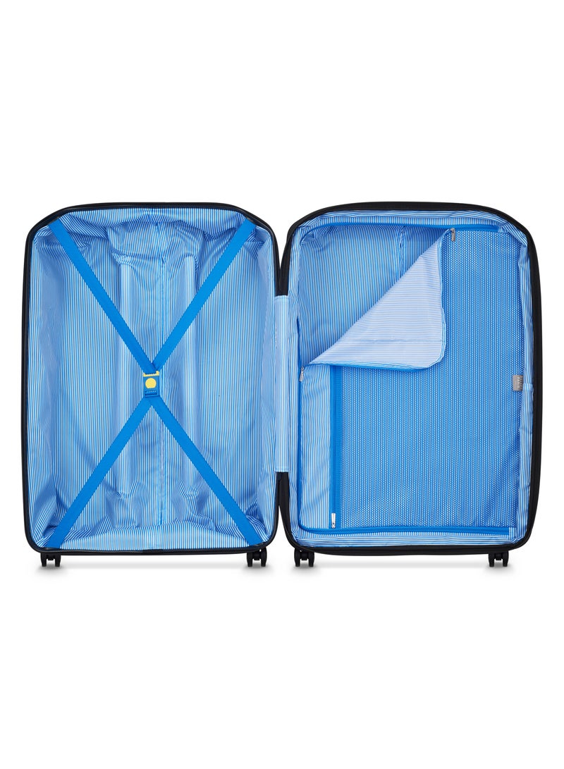 DELSEY Anvers Expandable Double  wheel Luggage Trolley suitcase 75cm/29.52Inch, 97+10L, 3.9kg, Large - Black - Image 3