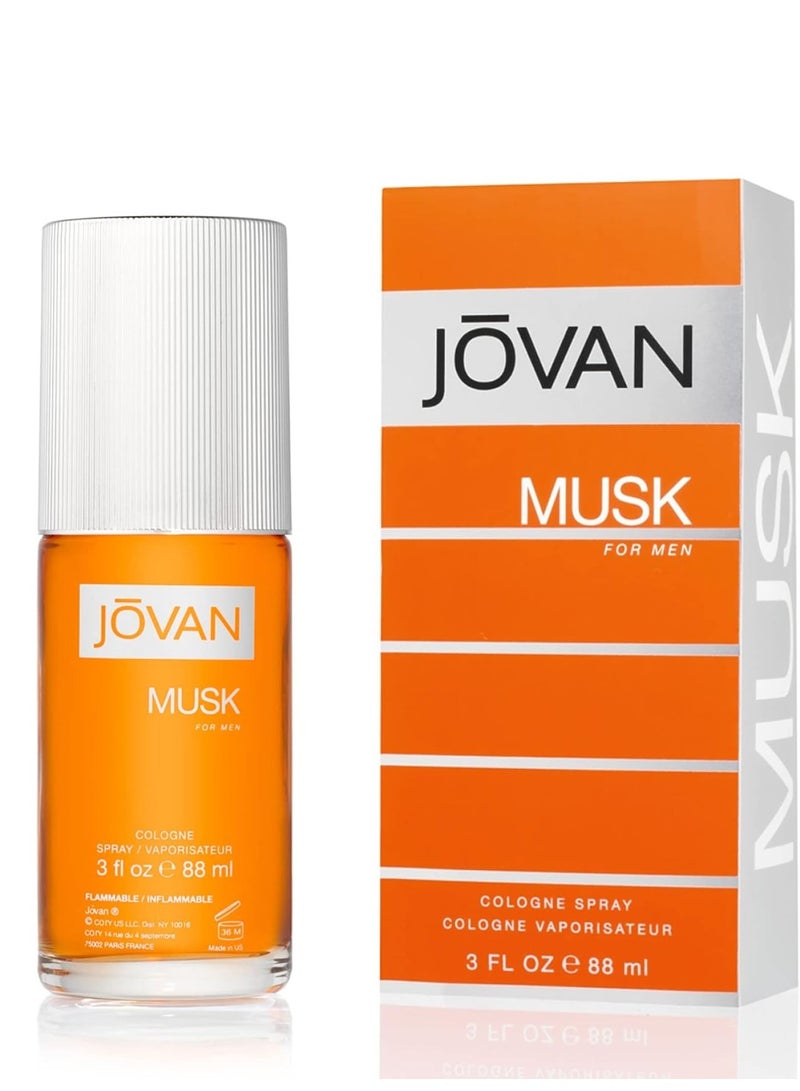 JOVAN MUSK FOR MEN COLOGNE 88 ML 88ml