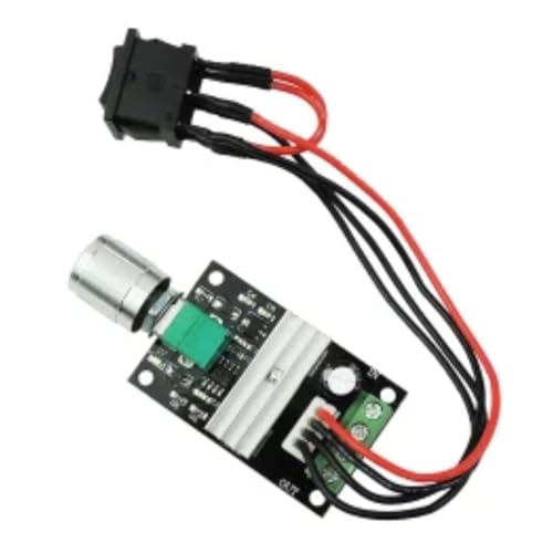 TECHTONICS 1203BB DC 6V-28V 6V 12V 24V 3A PWM DC Motor Speed Controller Forward Reverse with Switch - Image 2
