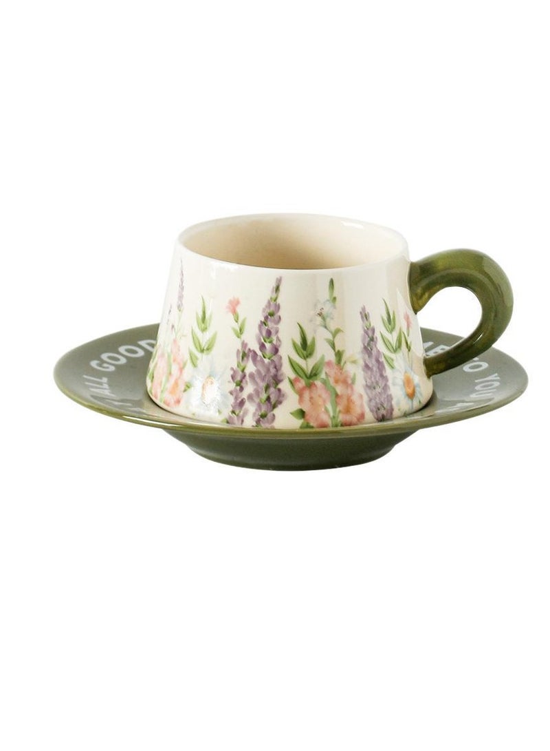 عام السيراميك كأس القهوة هدية مربع التعبئة والتغليف مع مقبض صينية - Image 2