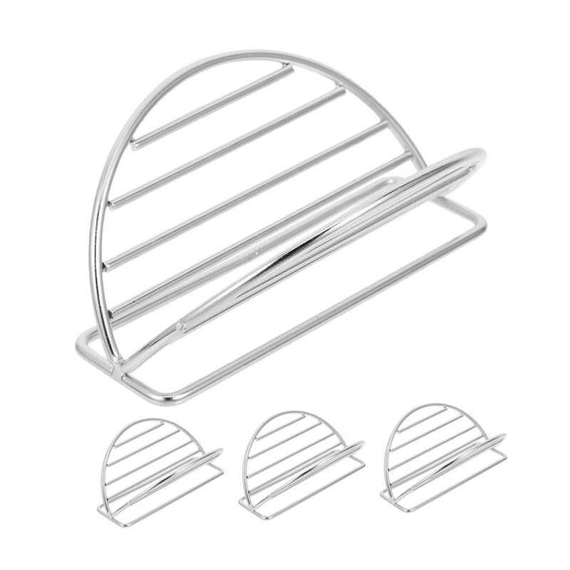 Stainless Steel Taco Holders Set Of 4 Metal Wire Rack For Individual Serving Baking And Grill - Image 2