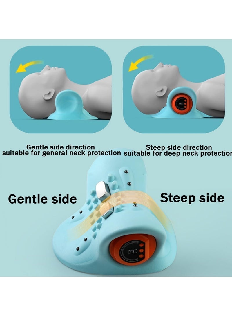 عربست جهاز تدليك الرقبة، ترقيات جديدة لسنمة الرقبة، جهاز تدليك شياتسو للرقبة والظهر، جهاز تدليك كهربائي رباعي الأبعاد للرقبة والكتف مع حرارة، جهاز تدليك للرقبة بزاوية 26 درجة لتخفيف الألم عن الأنسجة العميقة - Image 3