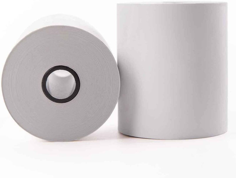 Maxi POS Receipt Thermal Paper Rolls - 80x80mm, 2 Rolls/Pack for Cash Registers - Image 5