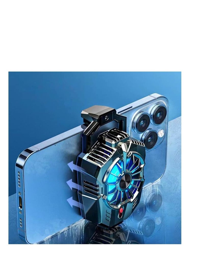 Excefore Phone Cooling Fan, Cell Phone Cooler, Semi-Conductor Cooling Chip, Compatible for iPhone & Android Smartphones, Suitable for Playing Games, Live Streaming, and Watching Videos  - Image 3