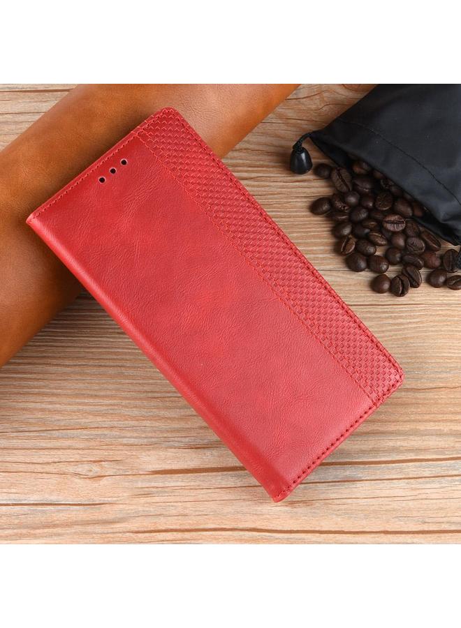 erorex Case For HMD Fusion 5G Magnetic Buckle Retro Texture Leather Phone Case - Image 2