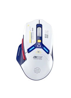 NIBEMINENT Inphic IN9 Tri-mode Wireless Bluetooth Gaming Office Computer Mouse(Blue)  - Image 1