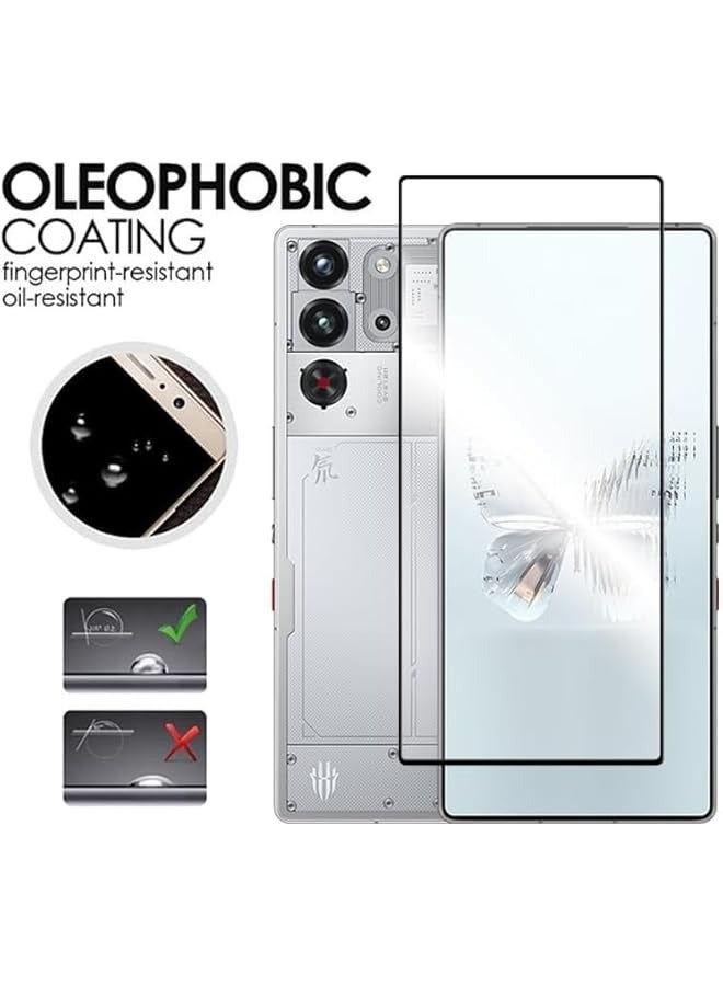 PROMASS Glass Red Magic 10 Pro / 10 Pro Plus Tempered Glass Screen Protector Glass 9H Hardness Anti Finger Print Scratch Resistant Glass Anti shatter Screen Guard for Red Magic 10 Pro - Image 2