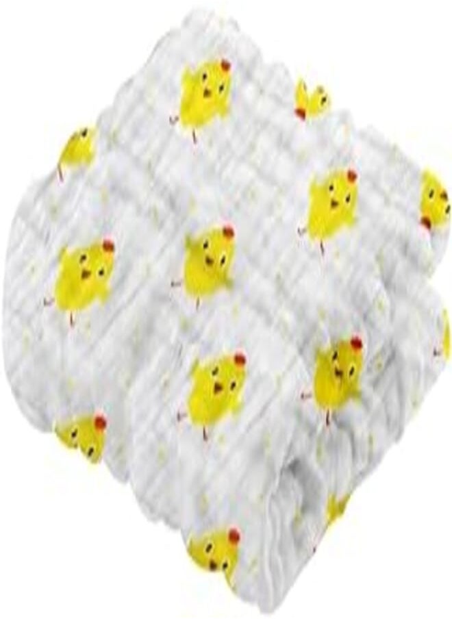 MARGOUN MARGOUN Baby Muslin Washcloths Soft Face Cloths for Newborn 30 * 30 cm, Absorbent Bath Face Towels, Baby Wipes, Burp Cloths or Face Towels (A03) 