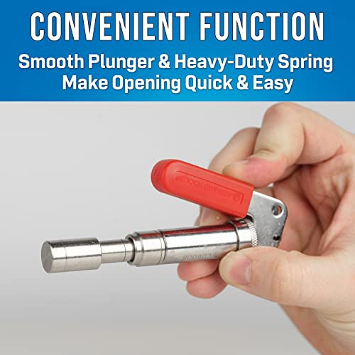 Jonard Tools TTBW-158 Steel Barrel Fastener Plunger Tool for Water Utility Fasteners with 0.158” Inside Diameter - Image 5