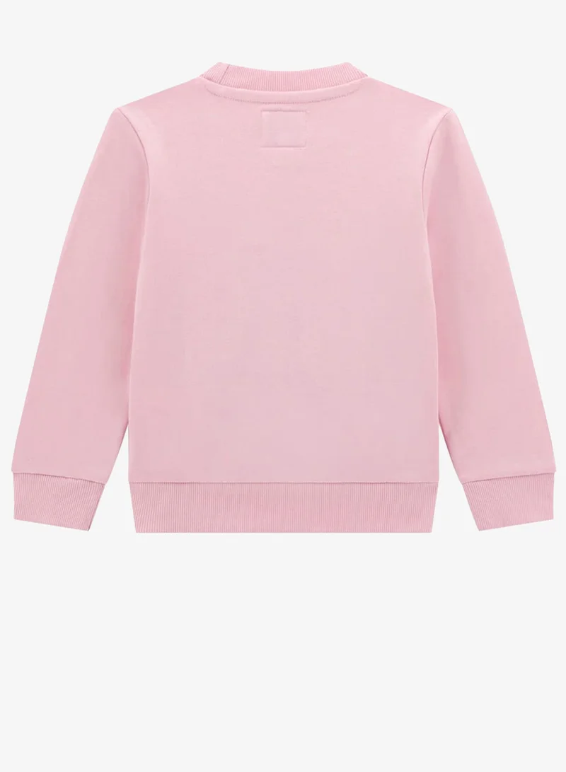 GUESS Kids Graphic Crew Neck Sweatshirt