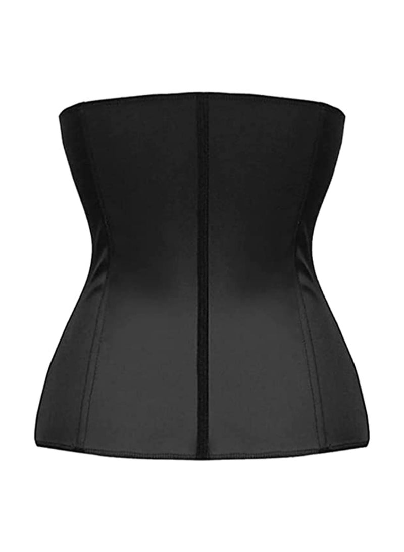 SYOSI Waist Trainer for Women Latex Underbust Corsets Cincher Hourglass Body Shaper 4 Hooks - Image 2