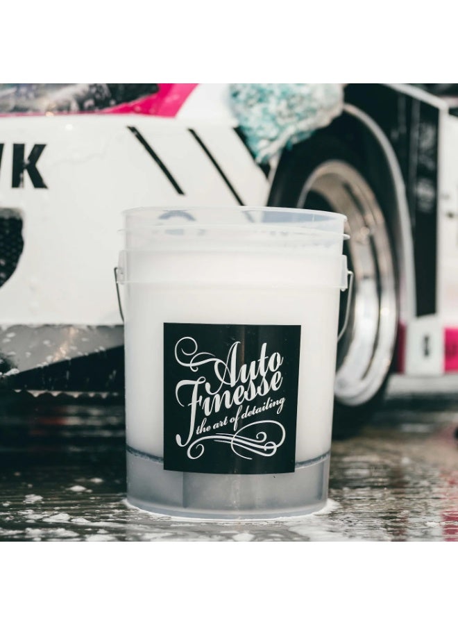 أوتو فينيس دلو غسيل سيارات أوتو فينيس - دلو غسيل متين من الجيل الجديد، سعة ٢٠ لترًا، بتصميم معزز | دلو غسيل سيارات احترافي، متوافق مع واقيات الحصى وملحقات التنظيف - Image 4