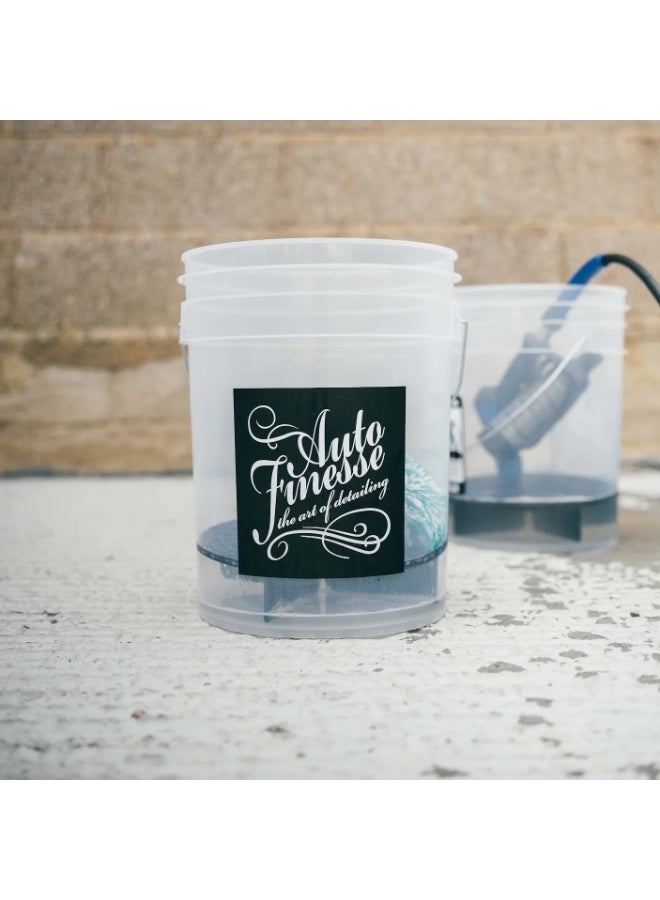 أوتو فينيس دلو غسيل سيارات أوتو فينيس - دلو غسيل متين من الجيل الجديد، سعة ٢٠ لترًا، بتصميم معزز | دلو غسيل سيارات احترافي، متوافق مع واقيات الحصى وملحقات التنظيف - Image 3