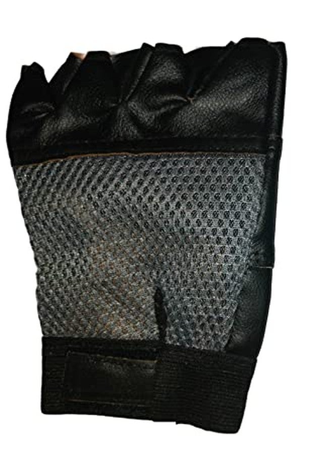 فينوم قفازات رياضية جلدية رمادية اللون من فينوم، مثالية لرفع الأثقال، والتدريب المتقاطع، والتمارين الرياضية، مناسبة للرجال والنساء. - Image 4