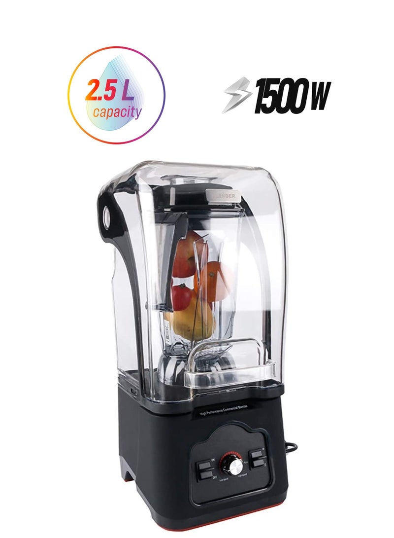 Grace خلاط تجاري مقاوم للصوت بقدرة 1500 وات - Image 1