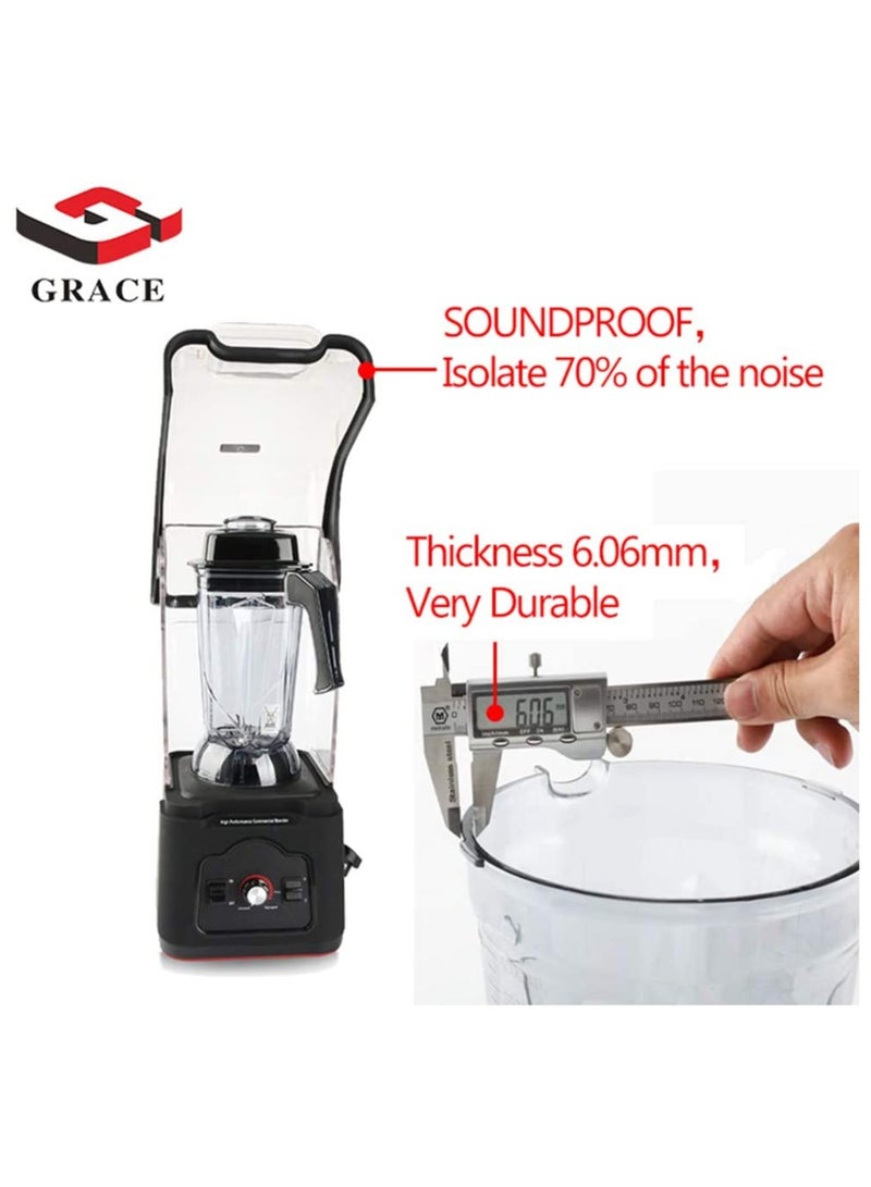 Grace خلاط تجاري مقاوم للصوت بقدرة 1500 وات - Image 5