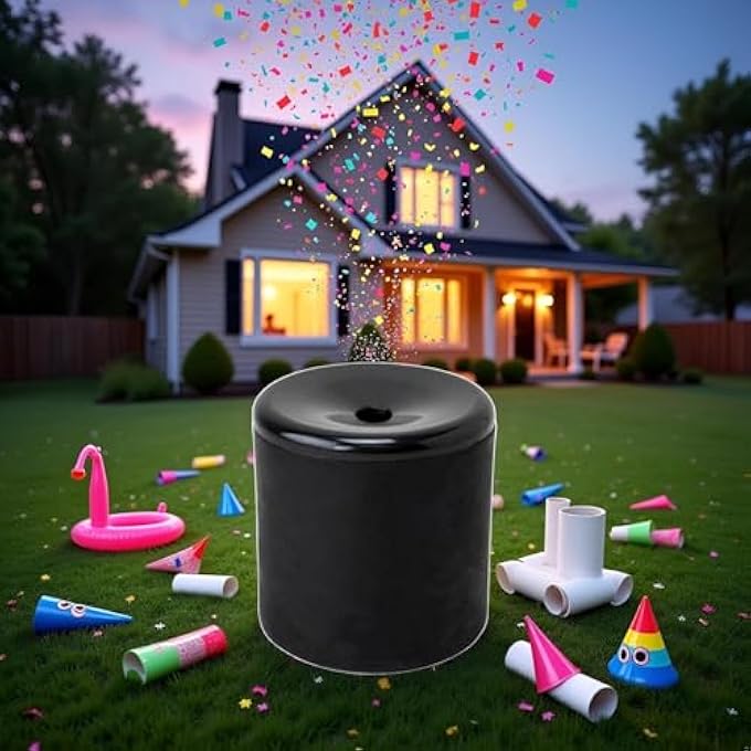 Opemg Black Novelty Squeeze Pooter, Prank Fart Sounds Fart Machine Prank Joke for Party Birthday Joke Gift Practical Jokes - Image 4