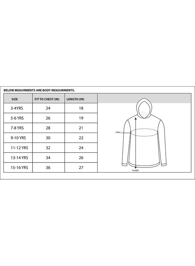 Ariel ARIEL Girls Cotton Hooded Regular Sweatshirt(Ar-Ghood-P1-1314-Purplebtshoodie_Multicolor_13-14 Years) Purple  - Image 5