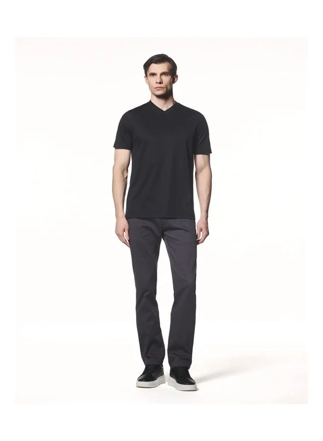 Liwali Modal Blend V-Neck T-Shirt.