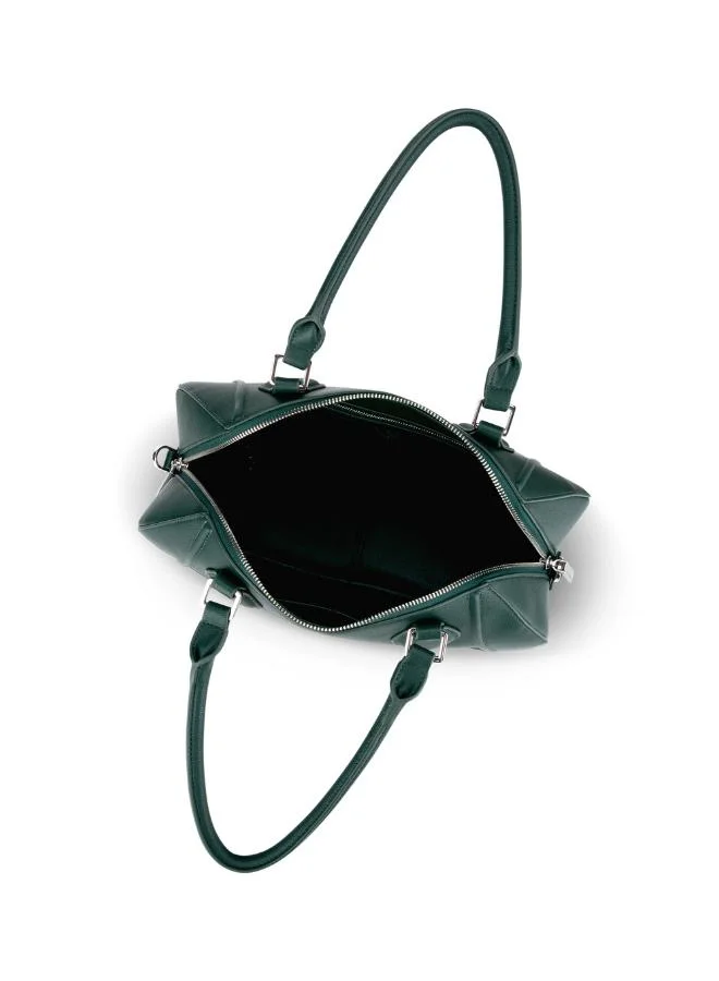 Veganologie Gemma Tote Bag in Green Made from 17 Recycled Bottles