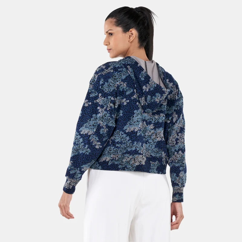 Nike Women's Pro Dri-FIT Get Fit Cropped Fleece Training Hoodie