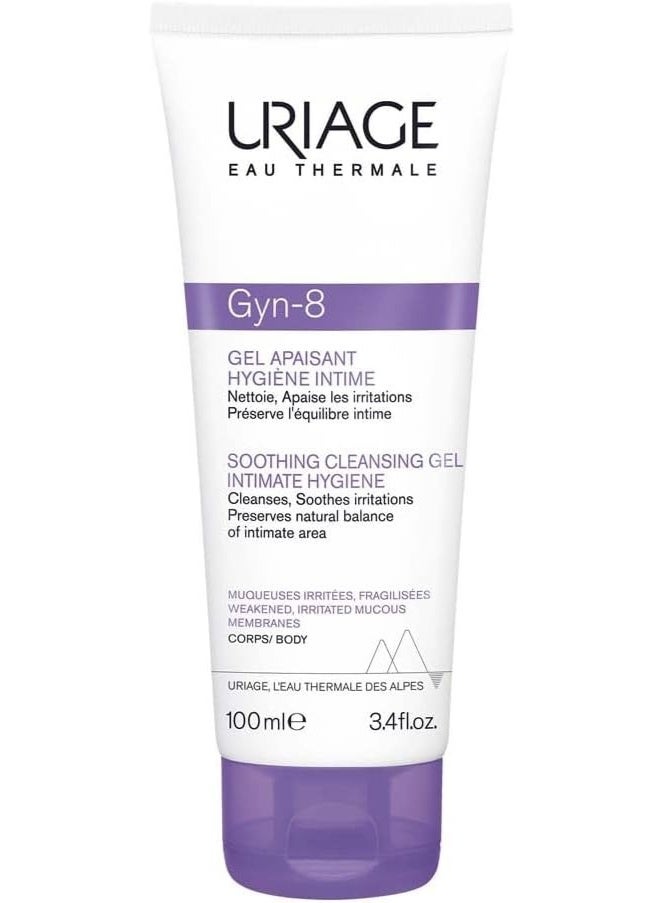 Uriage Gyn-8 Intimate Hygiene Soothing Cleansing Gel 100ml - Image 1