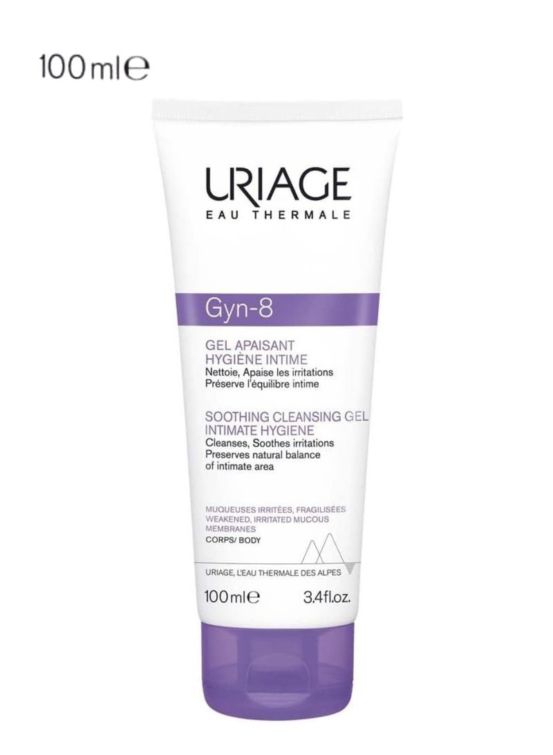 Uriage Gyn-8 Intimate Hygiene Soothing Cleansing Gel 100ml - Image 1