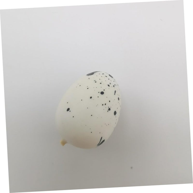50Pcs White Foam Easter Eggs For DIY Decorations Crafts And Holiday Photo Props - Image 5