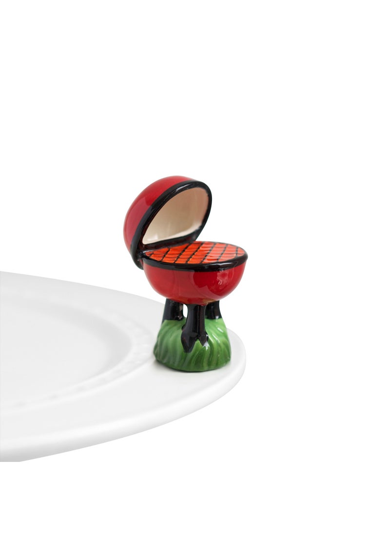 nf nora fleming Nora Fleming HandPainted Mini Hot Stuff Grill A63 