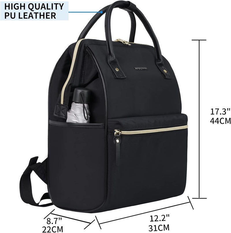 KROSER Laptop Backpack Daypack Laptop Bag Water Repellent for Travel/Business/College/Women/Men - Image 4