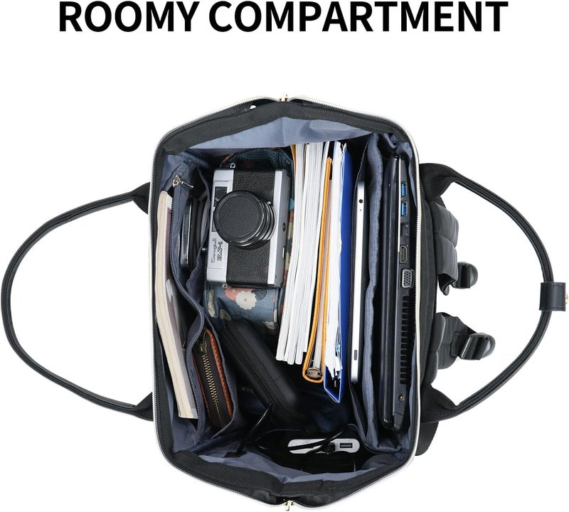 KROSER Laptop Backpack Daypack Laptop Bag Water Repellent for Travel/Business/College/Women/Men - Image 3