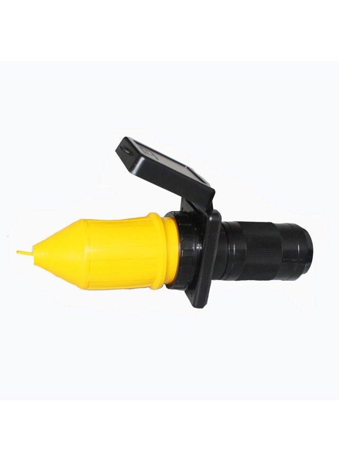 X-Haibei RV 50A 125V / 250V AC Inlet Female Locking Connector Plug w/Rain Proof Boot Kit - Image 2