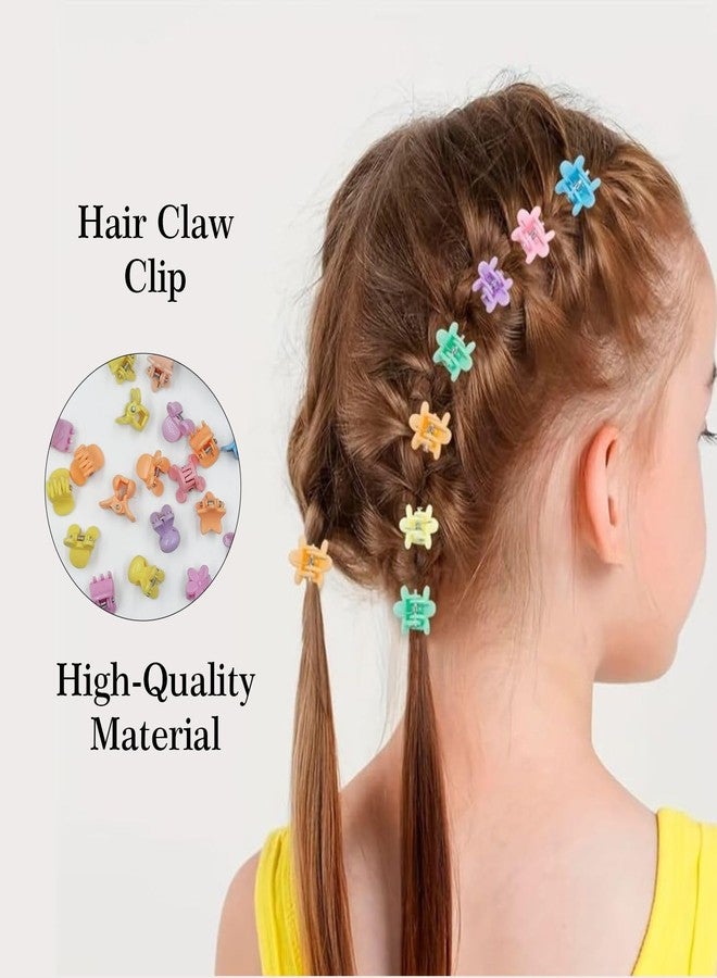 FHF Baby Hair Accessories Set | Soft Stretchable Rubber Band & Small Hair Clips Set | Hair Accessories for Kids, Girls and Women with Cute Storage Box (Pack Of 40) - Image 3