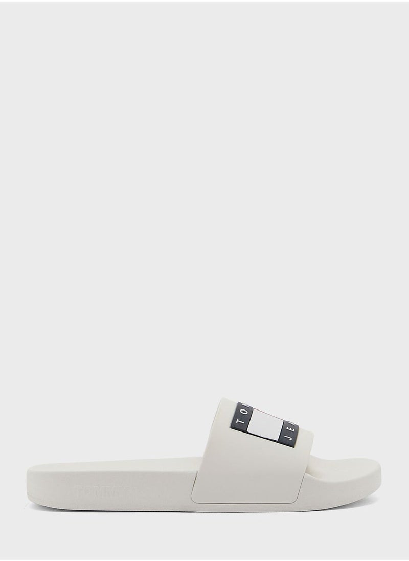 TOMMY JEANS - Flag Pool Slides - Image 1