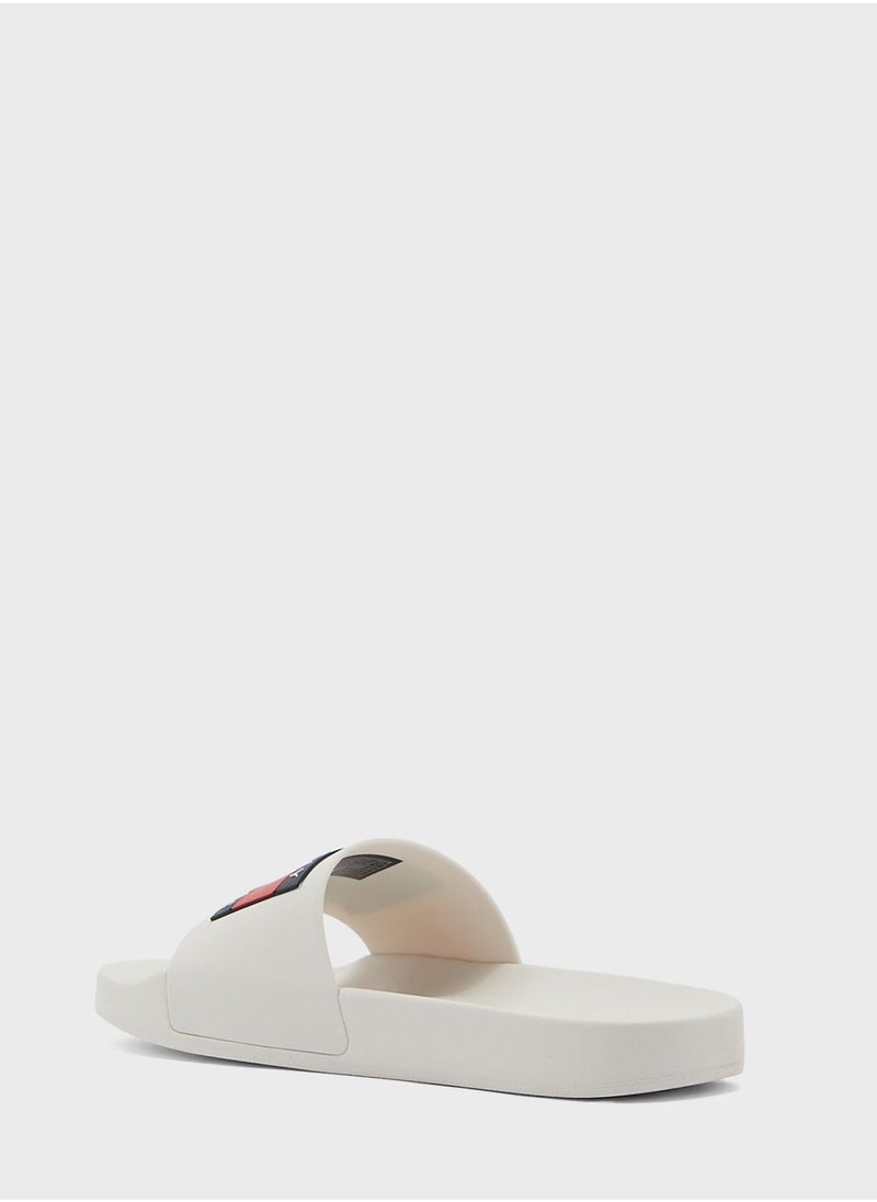 TOMMY JEANS - Flag Pool Slides - Image 1