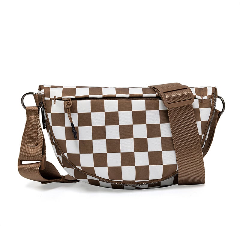 Lulu''s Same Crossbody Bag, Foldableable Storage Design, Outdoor Sports Daily Casual Yoga Sports Bag - Image 3
