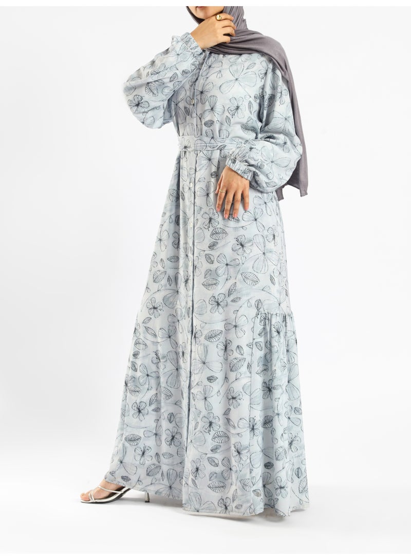ايمالينا فاشون Prismatic Bloom Dress - Image 2