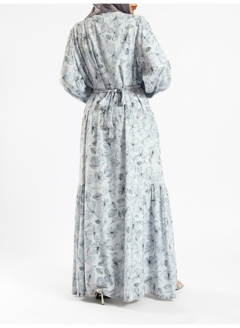 ايمالينا فاشون Prismatic Bloom Dress - Image 3