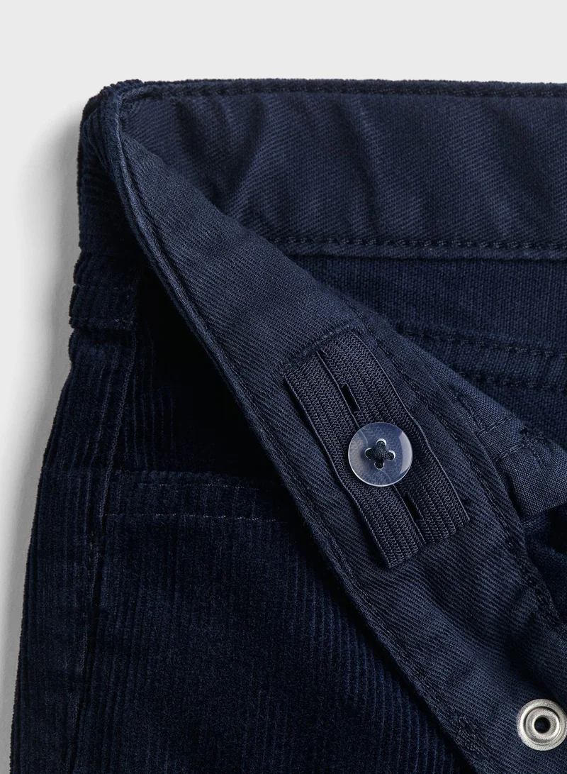 H&M Kids Slim Fit Corduroy Trousers