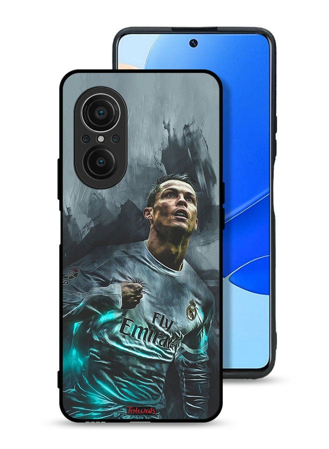 Tolwak Huawei nova 9 SE 5G Protective Case Cover Cristiano Ronaldo Art - Image 1