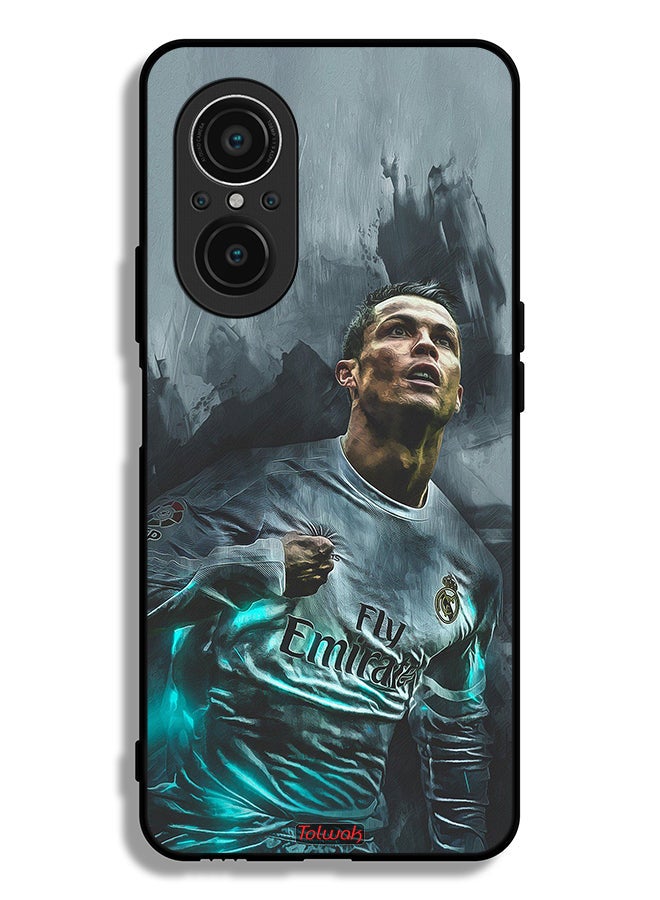 Tolwak Huawei nova 9 SE 5G Protective Case Cover Cristiano Ronaldo Art - Image 2