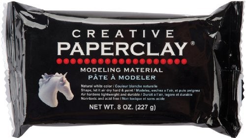 Creative Paper clay 8 Ounces White